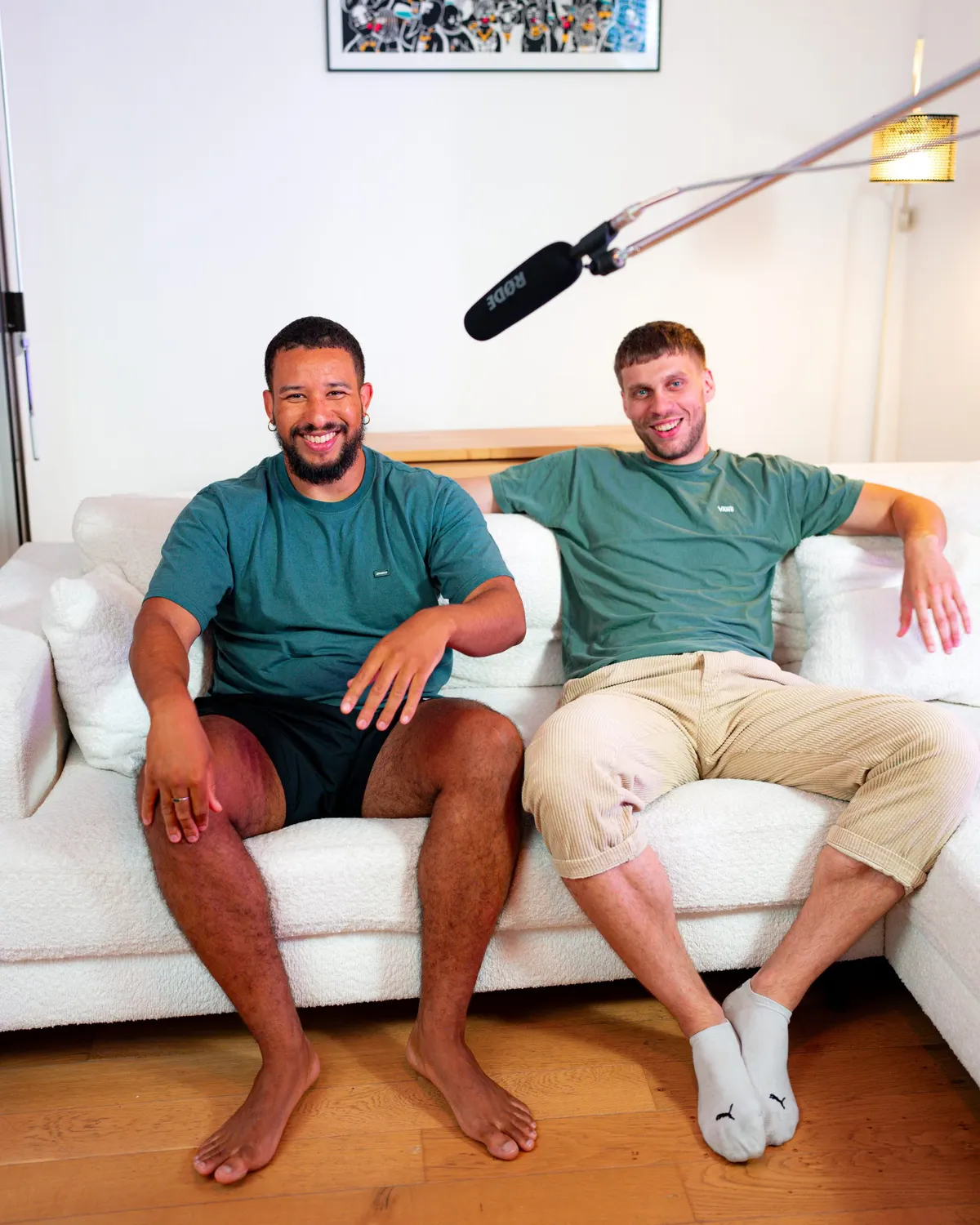L'équipe pédagogique : Bryan Littré et Lucas Meilhou
